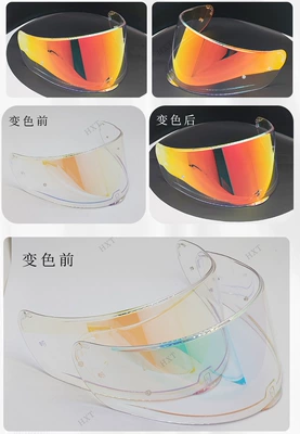 Dəbilqə (Kaska) aksesuarları | Helmet Lenses Ff801/397/323/813 Windproof - for-day-night-use-photochromic-red-light-blocking