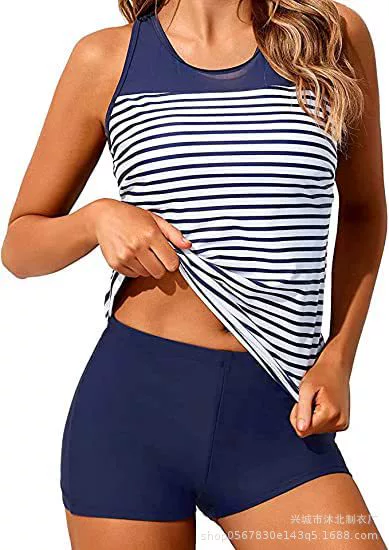 Blue strips