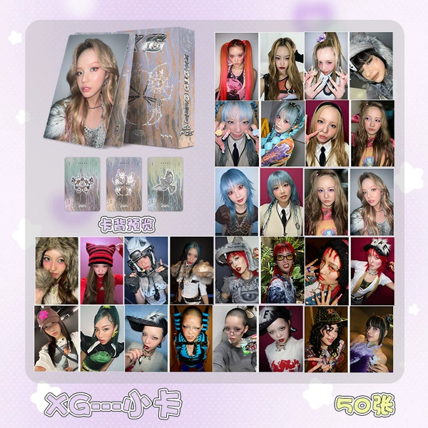 XG women's group small card [50 photos]