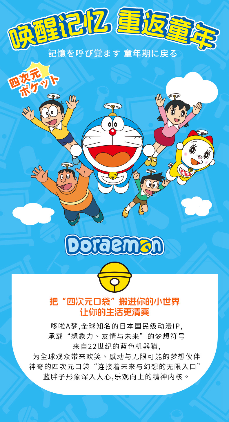 Doraemon Car Refrigerator Small Freezer Mini Home Office Refrigerator