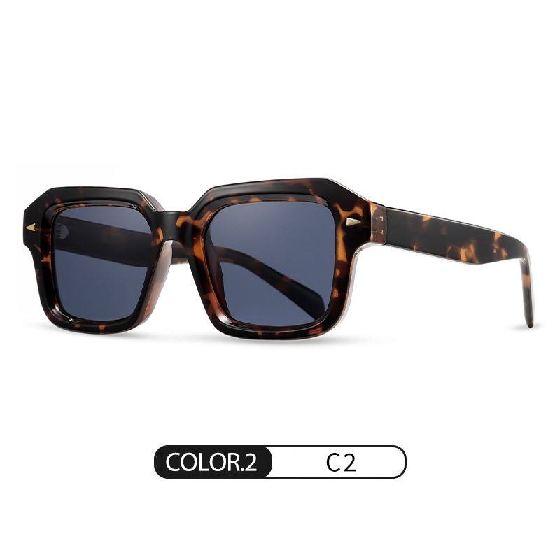 Nuevas gafas de sol polarizadas de placa S31114 Gafas de sol de moda para mujer de tiro callejero Gafas de sol para hombre de conducción al aire libre