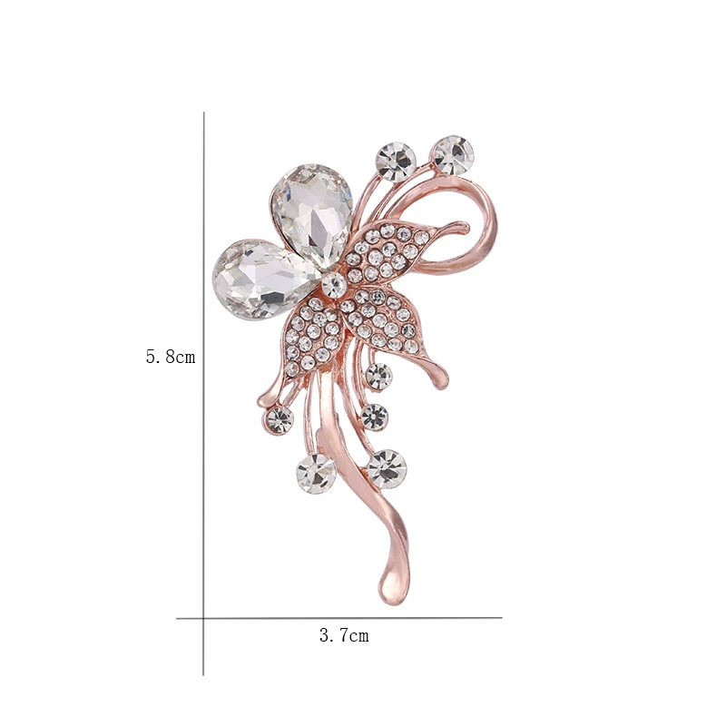 Brand fashionable high-end brooch lapel pin, sophisticated universal pin, Korean style, simple and elegant design