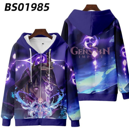 New Original God 3D Hoodie Hoodie Game Cartoon Walnut Casual Hooded Hoodie Adult Children's Clothes Printing