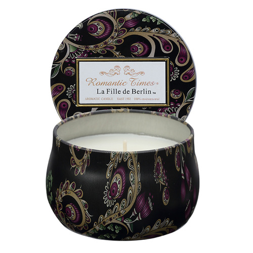 Essential oil aromatherapy candle home tin box travel package portable tin can fragrance souvenir wholesale creative cross-border