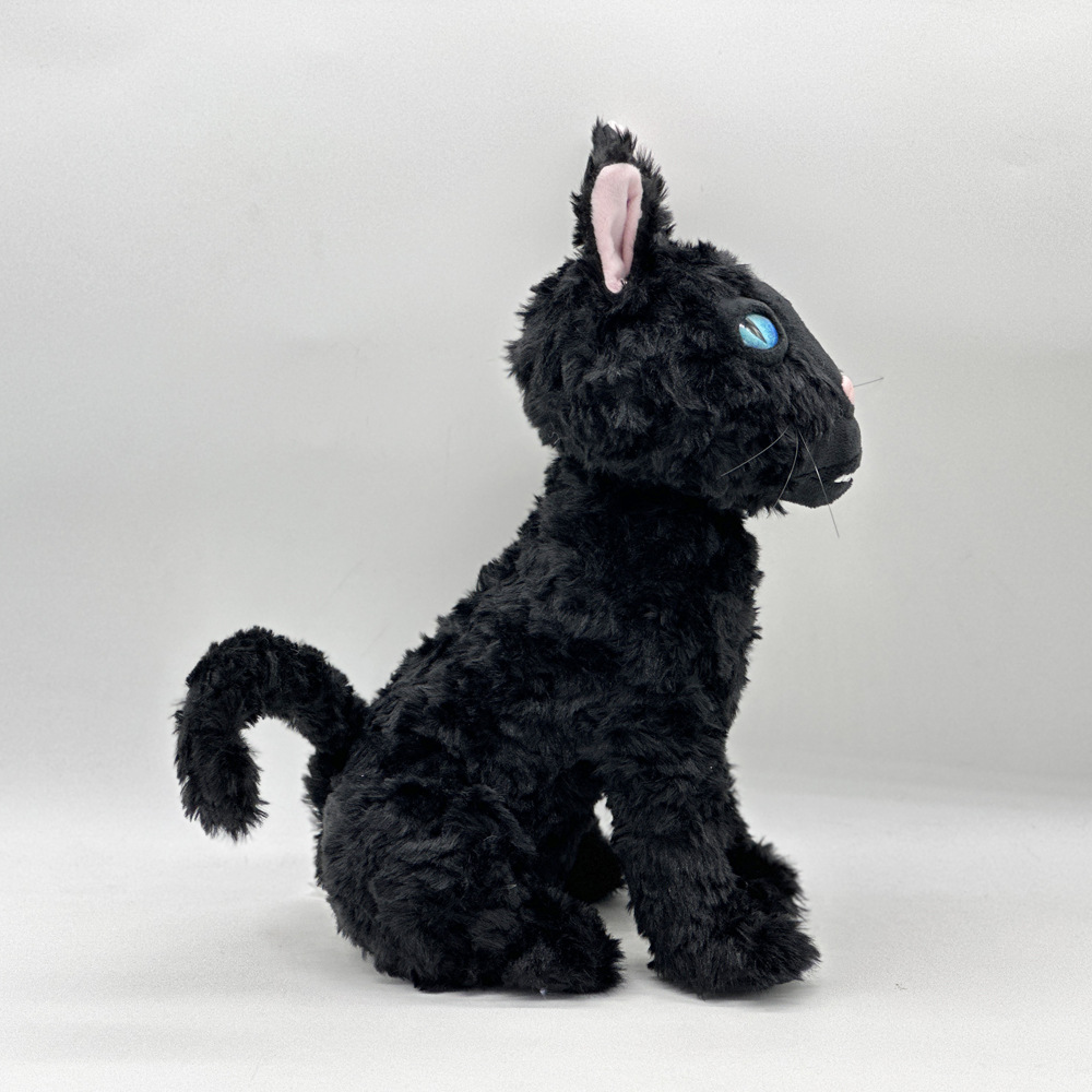 New cross border Coraline Cat Plush Black Cat Caroline Plush Toy Doll Plush Doll_voghion.com