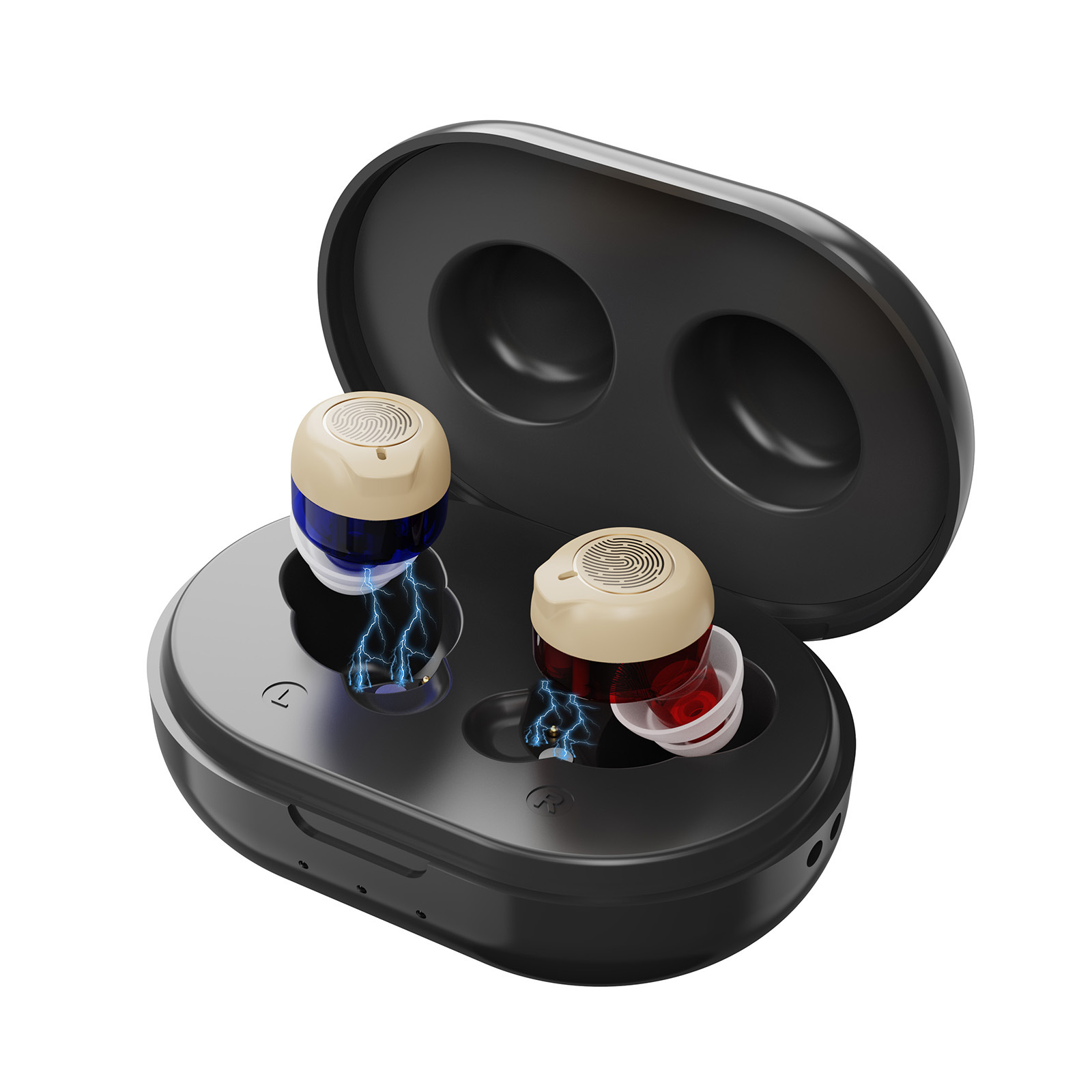 クロスボーダーcicノイズ補聴器老人充電音アンプhearing aid補聴器部品卸売り