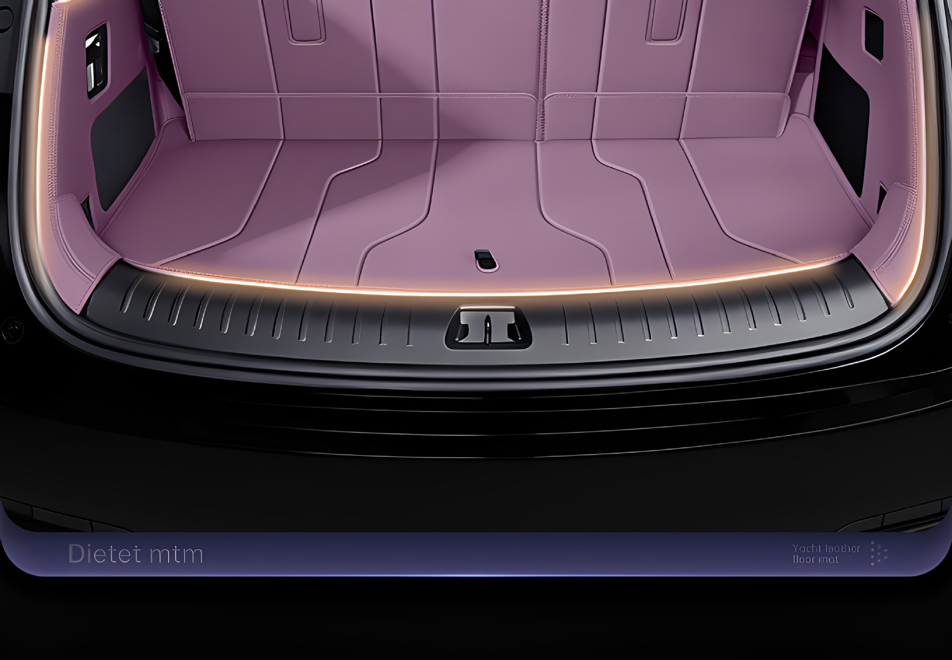 Suitable for the 2026 BYD Sea Lion 08 full-cover trunk mat, car interior modification trunk mat accessories