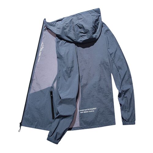 Sunscreen clothing men's summer coat thin women's light breathable ultraviolet-proof new fishing ice silk men's clothing men's clothing