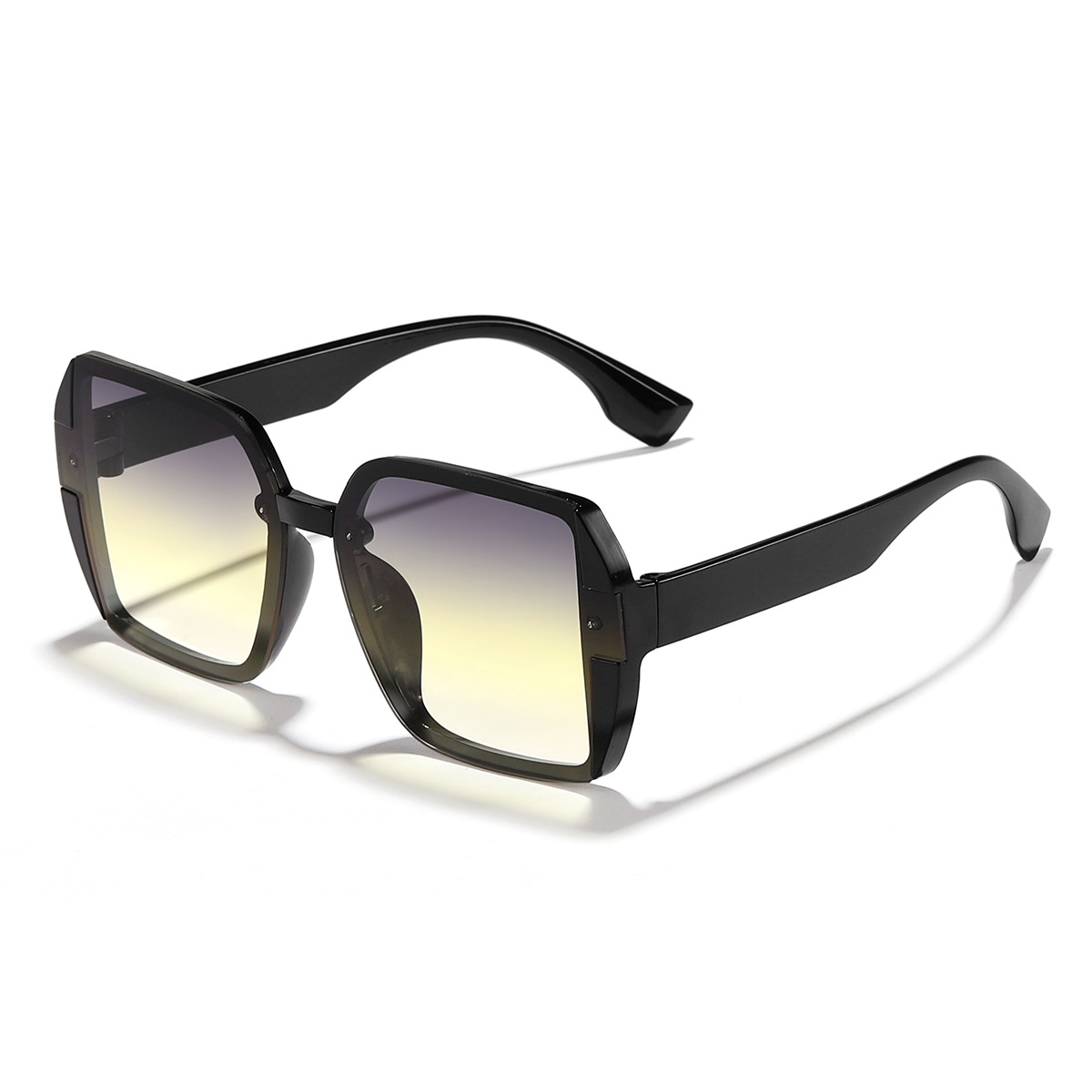 Nuevo estilo coreano elegante marco cara-mirando pequeñas gafas de sol pc personalidad europea y americana femenina ins estilo desgaste esencial gafas de sol de protección solar