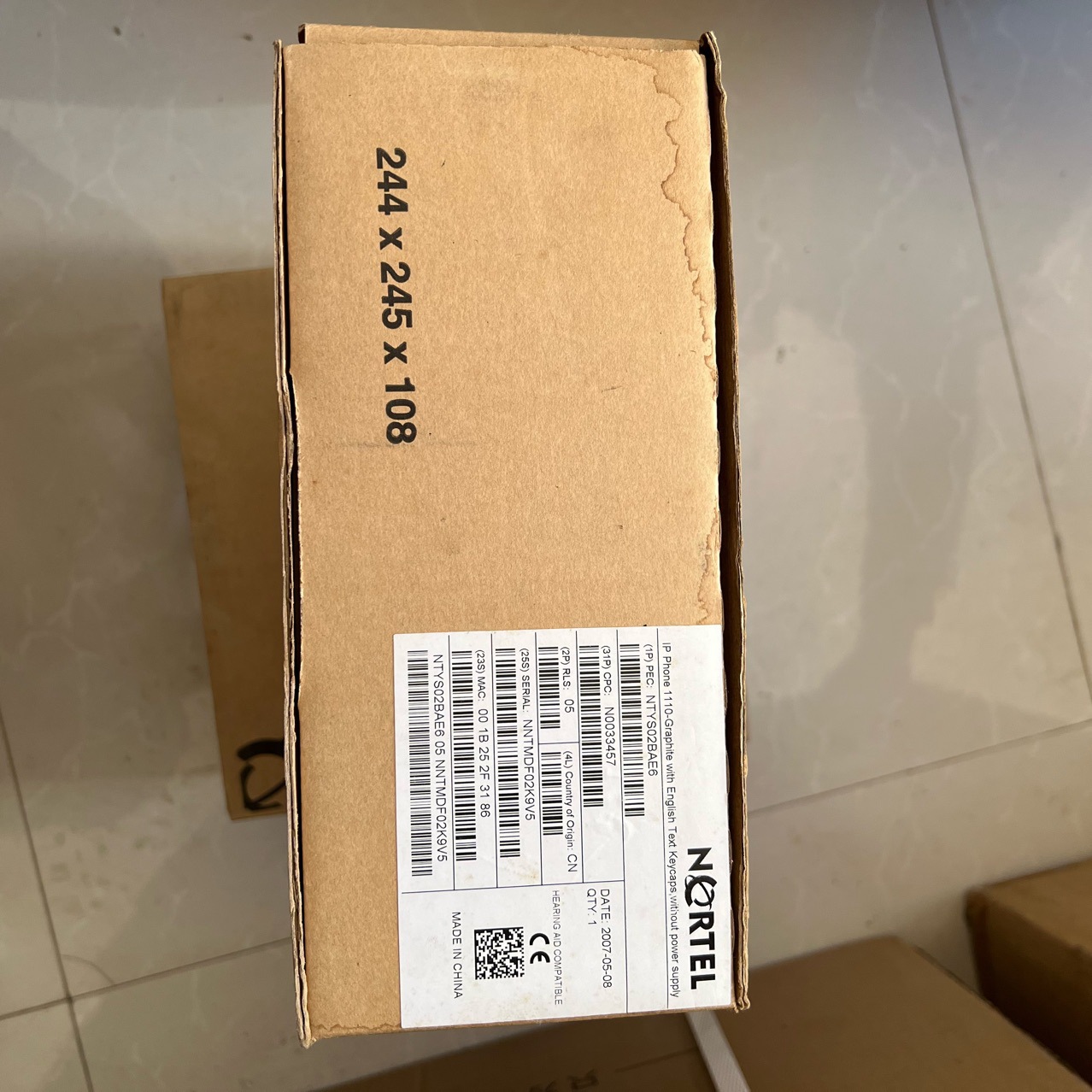 北电NRTEL IP Phone 1110-Graphte电话机座机 全新原装正品