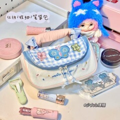 可爱笔袋女小学生大容量初中女孩款男孩版文具盒高颜值新款铅笔盒
