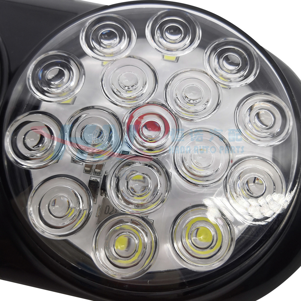 24V camión remolque ancho luz LED lado luz Super brillante Lámpara