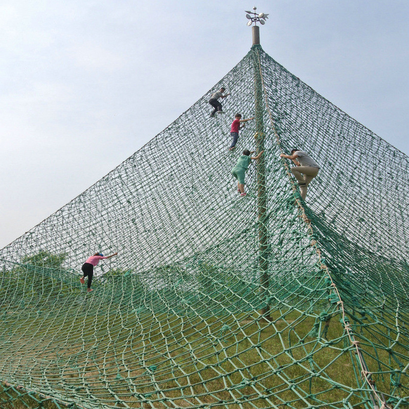绳网厂编织游乐场攀爬网|农庄乐园拓展训练网|主题公园蹦跳安全网