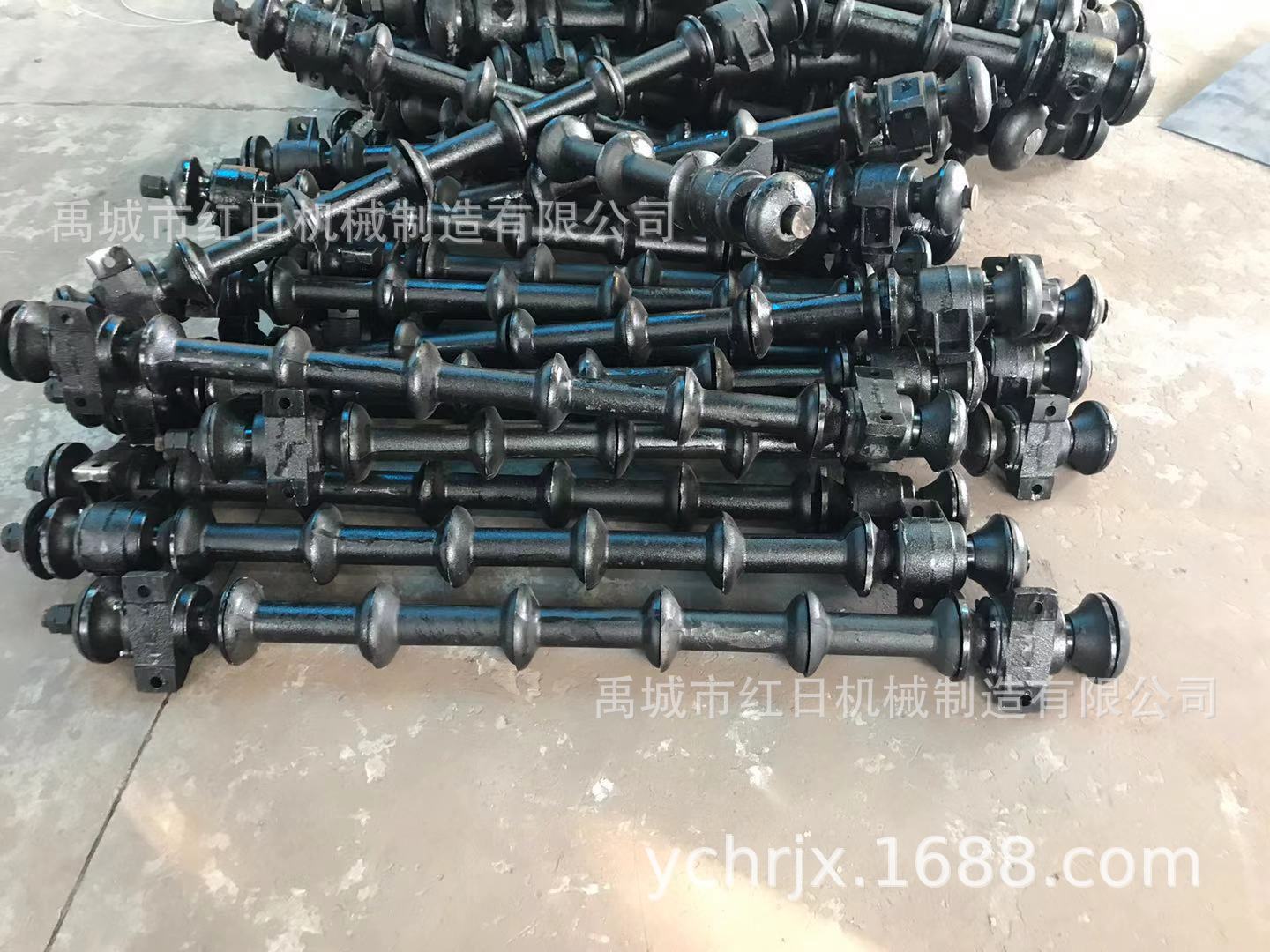 圆盘耙耙串  焊接间管  农机配件圆盘方轴  出口圆盘耙间管轴承座