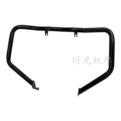 Harley Sportsster Bumper Front Bumper Sportster S1250 Front Guard Crash Bar Bumper Front Guard (Motorcycle bumper) - bright-black