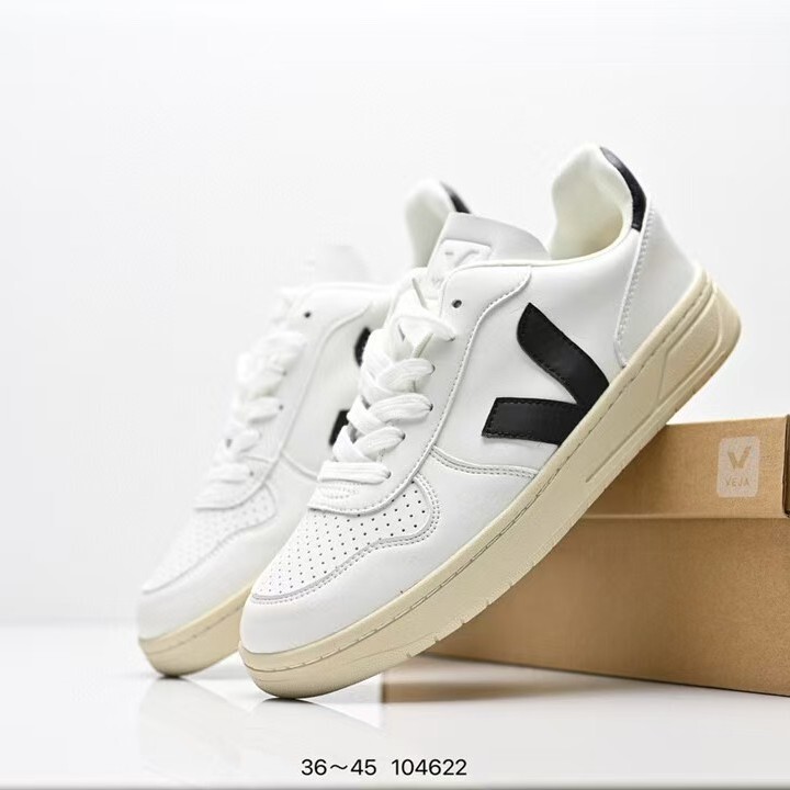 Putian Shoes Veja New Model V White Sneakers Low-Top Casual Shoes Versatile Casual Shoes Couple Style German Training Shoes Sports Shoes