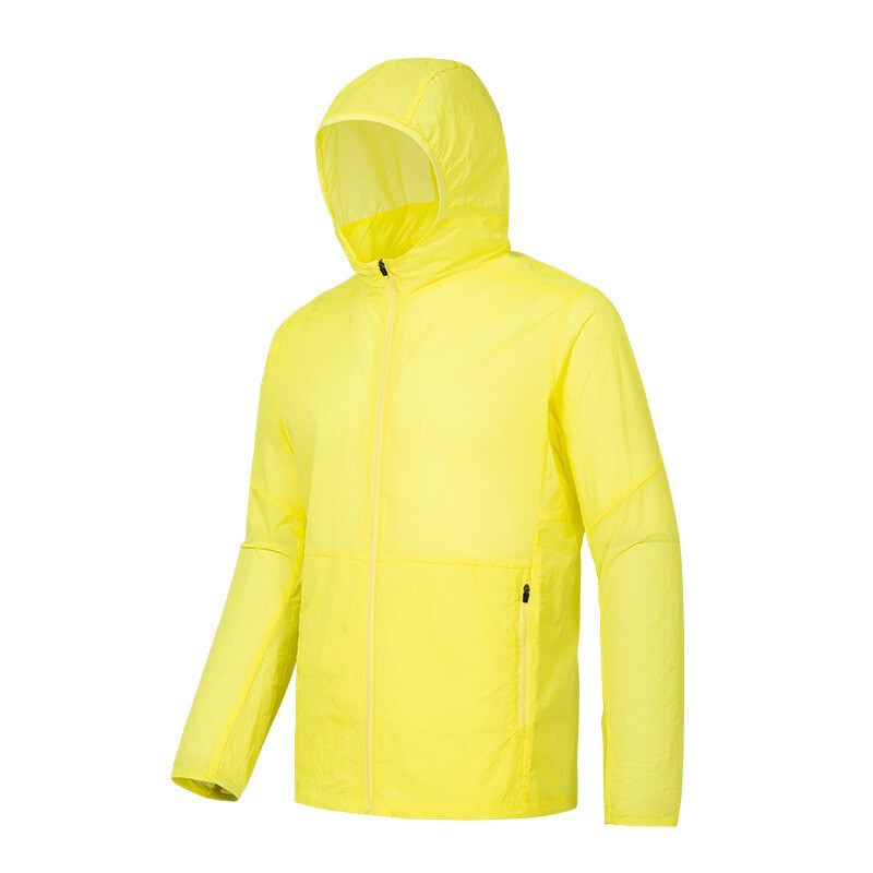 Summer Outdoor Comfortable Versatile Sun Protection Lightweight Wind Shell Hooded Casual Thin Men's Couple Skin Jacket Cross-Border
