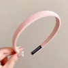 5#pink fine hair hoop