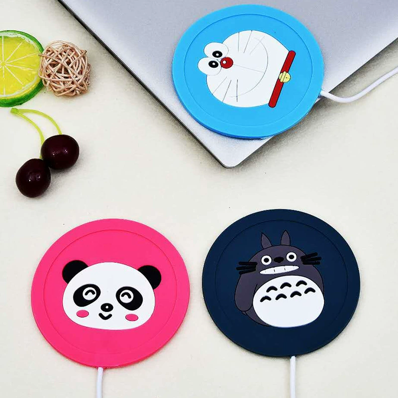 Handheld cartoon silicone non-slip thermos PVC, heat preservation, wholesale
