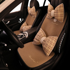 Fiber and Linen Simple Four Seasons Car Seat Cover Suitable for Suzuki Swift, Kizashi, Vitara, Qyash, Tiya, SX4