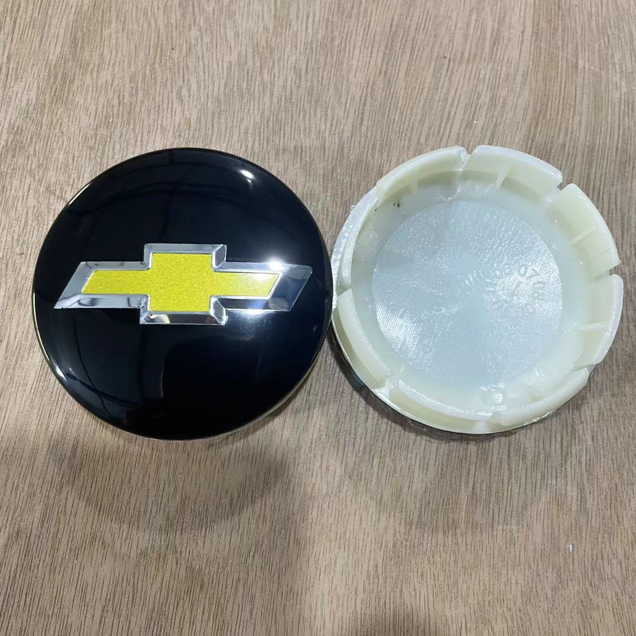 Chevrolet Wheel Hub Cap 58mm for Chevrolet Cruze 53mm 63mm Black Logo (Hub cover) - black-63mm