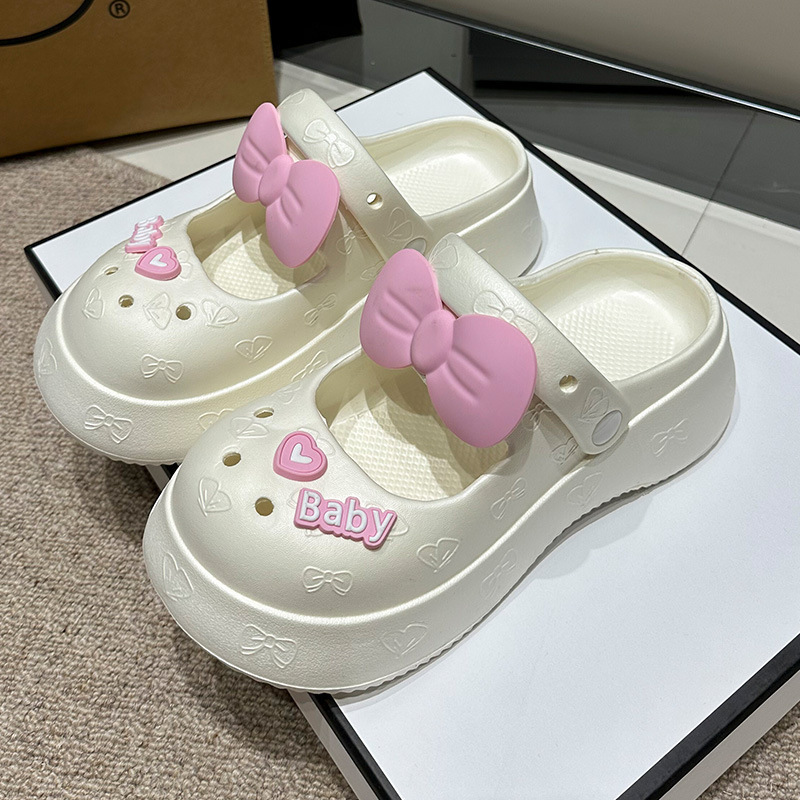 Hole Shoes Women Mary Jane Slippers Women Summer Slippers Women Home Shoes Home EVA Slippers Slippers Women Wholesale