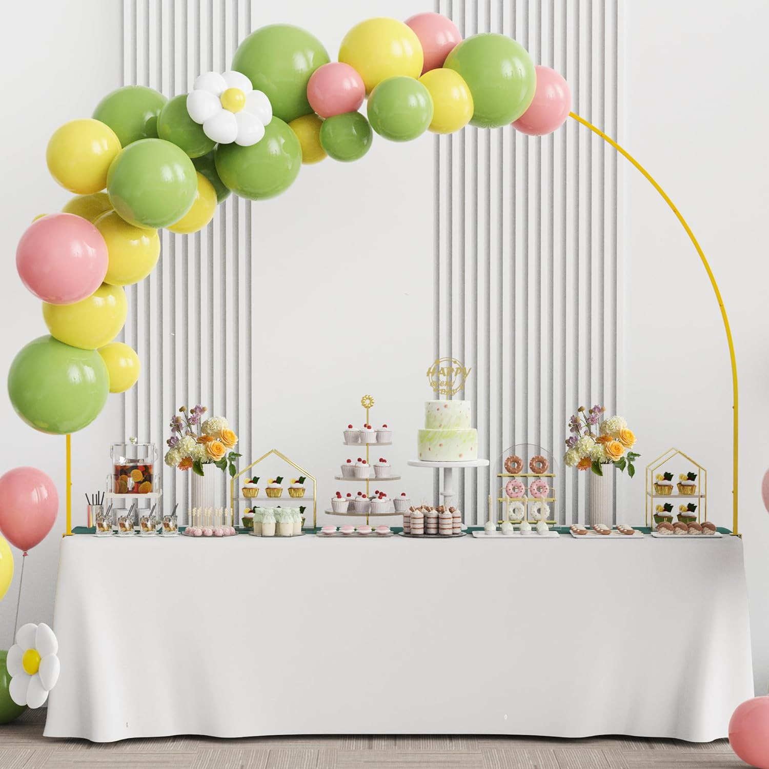 6FT 반원형 모델(44의 가장 긴 쪽을 감싸는 모델) 골드/블랙/화이트