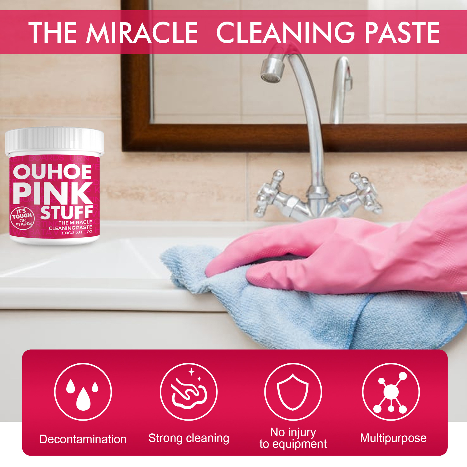 OUHOE Cleaning Paste Image 6