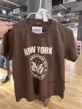 BM�L ��ʽ�͹���ɫNEW YORK����ӡ����߅����T��Ů