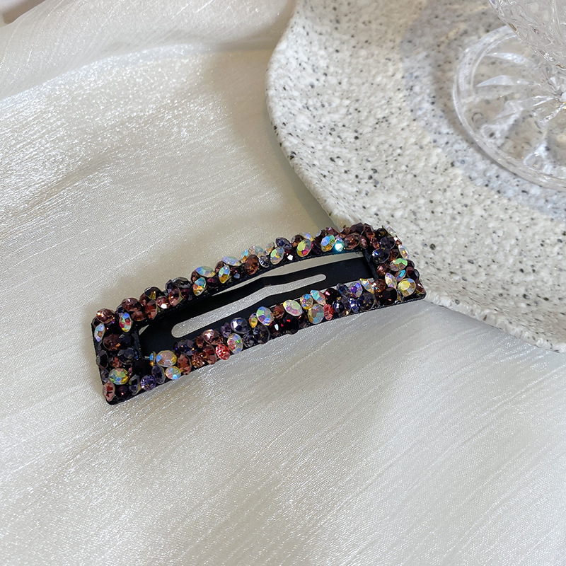 Glitzernde Strass Haarspangen Und Snap Clips Für Elegante Styles_voghion.com