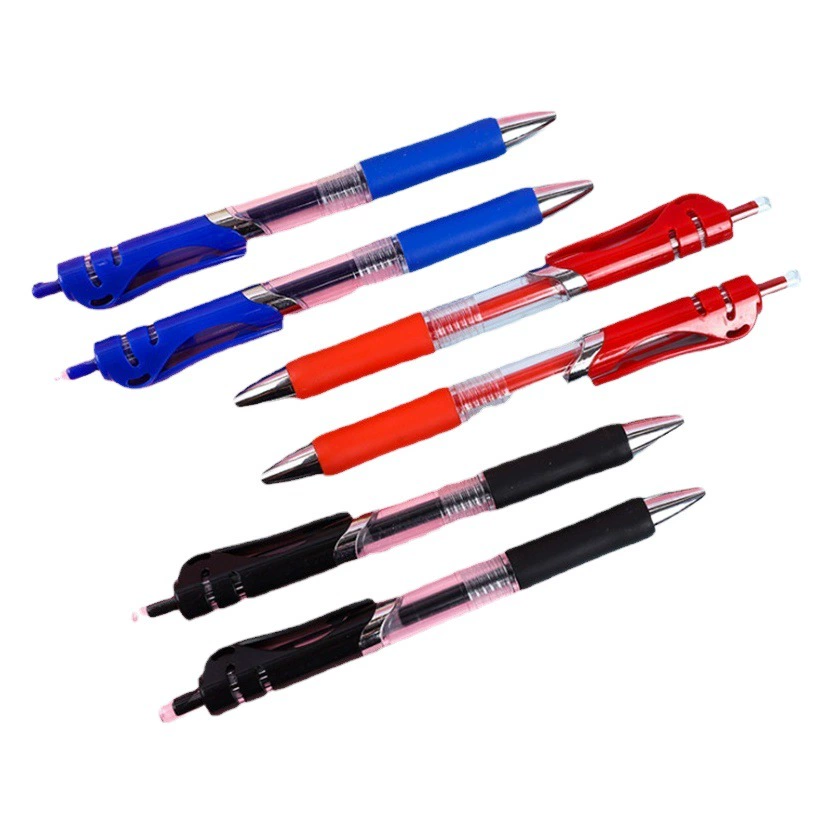 K35 Нажмите на гениальную ручку шариковую ручку, чтобы подписать ручку в штучной упаковке канцелярские товары для студентов оптом экзаменационной пули 0.5mm