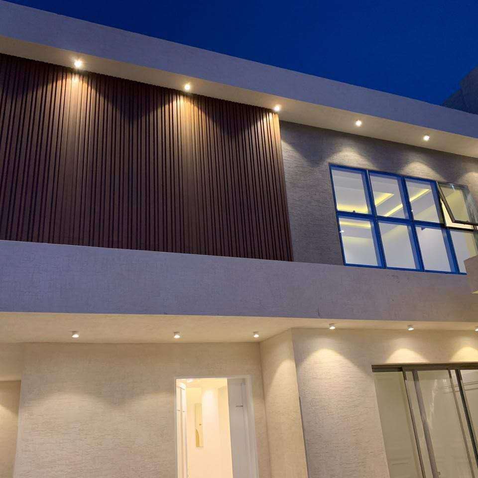 Tablero de madera-plástico co-extruido de segunda generación Tablero DE LA Gran Muralla 219*26 tablero de rejilla cóncavo convexo decoración del hogar tablero de pared interior al aire libre anticorrosión Madera