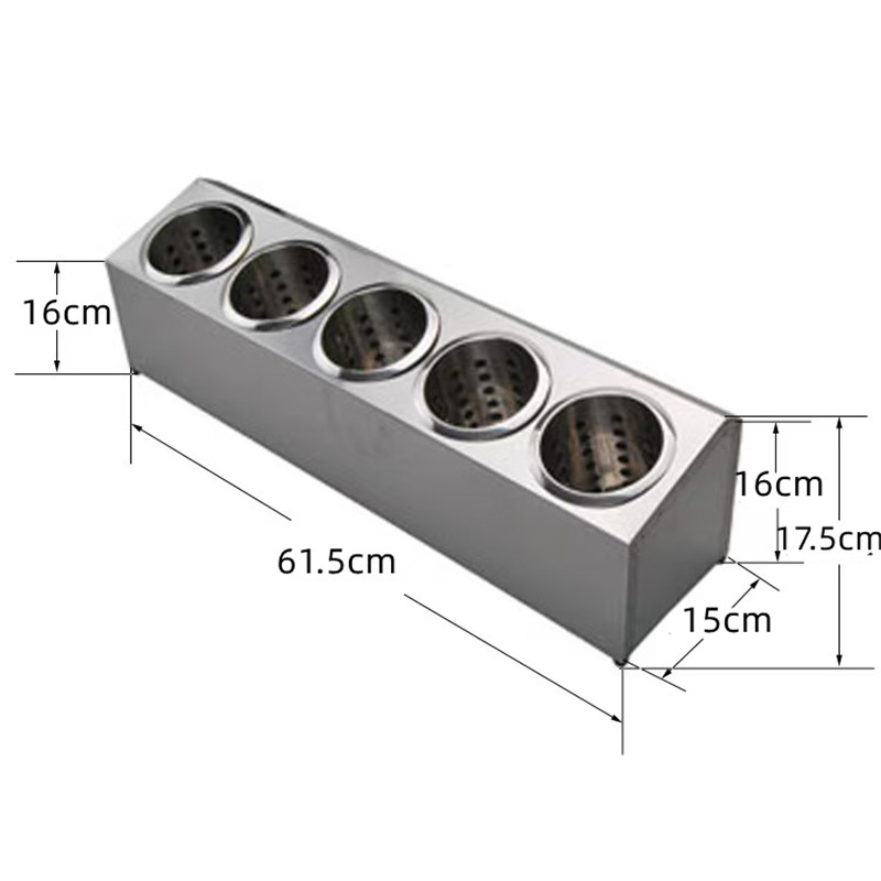Caja de cuchillo y tenedor de acero inoxidable grueso cuchillo y tenedor cuchillo