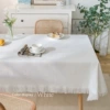 Waffle-Milk White [Upgraded unbleached raw cotton]