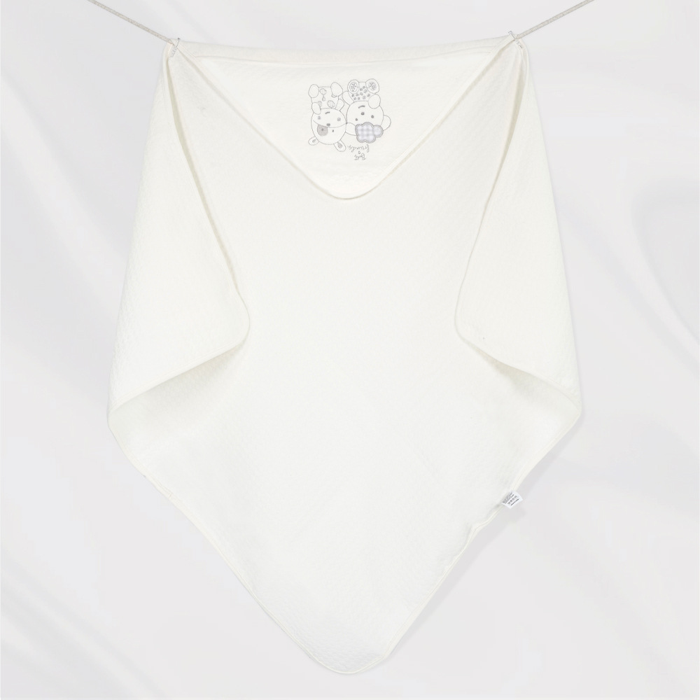 Verano recién nacido colcha de algodón con aire, capa con capucha, toalla de baño, manta de aire acondicionado para bebés transfronterizos, universal para todas las estaciones