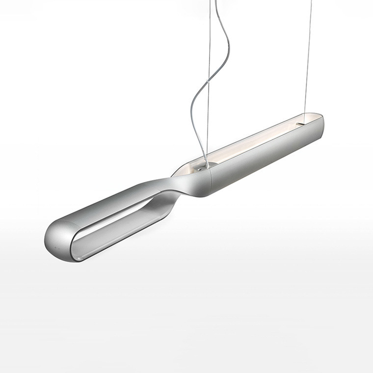 Minimalista minimalista lámpara de restaurante artístico creativo una palabra de arte diseñador de atenuación inteligente lámpara de casa modelo