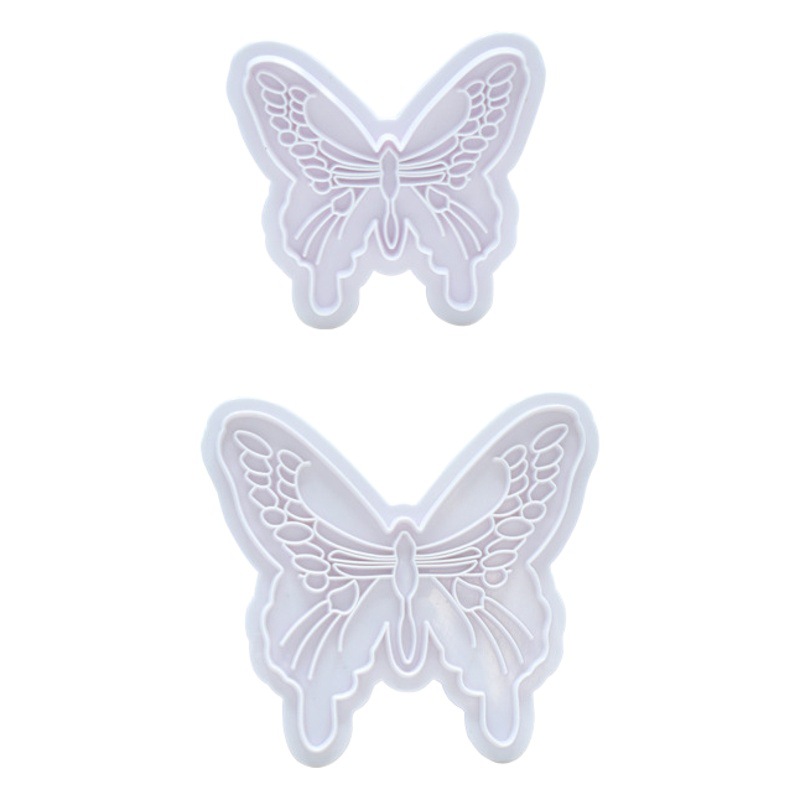 Molde de fondant DIY para galletas, molde para hornear pasteles, molde de estampado de imitación de pastel real, molde para galletas image 1