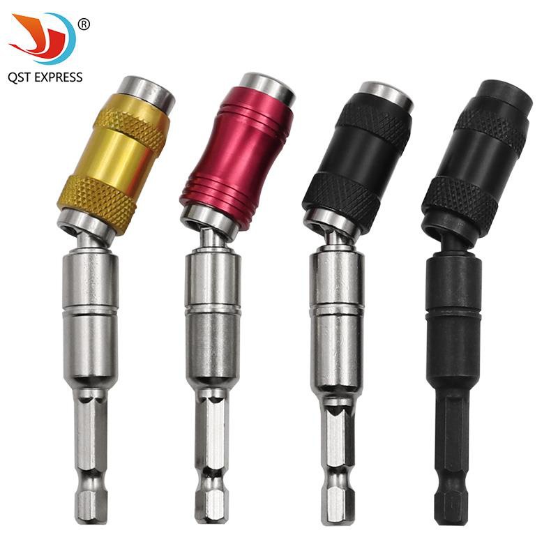 Vástago hexagonal, varilla de conexión universal magnética, varilla de conexión autobloqueada, taladro eléctrico, destornillador, cabezal de conversión rápida, varilla de extensión universal