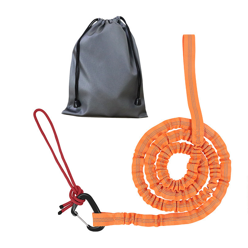 Cordón de tracción de bicicleta naranja