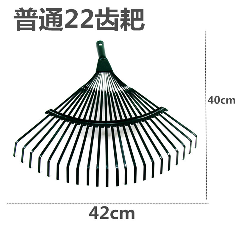 メーカー卸売草すくい 22 歯すくい木製ハンドル枯れ葉すくい鋼線草すくいガーデニングツールガーデンすくい|undefined