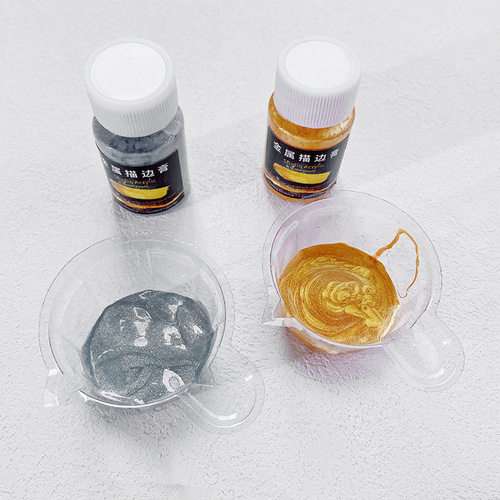 Flower Cambodia Acrylic Stroke Gold Paste Crystal Glue Accessories DIY Graffiti Art Pigment Stroke Hand-painted Liquid Gold Powder