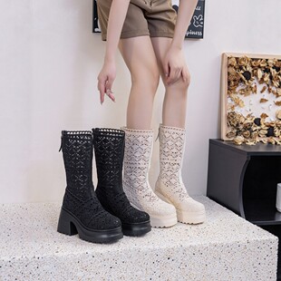10CM������Ͳ�LѥŮ��ѥ�ļ��¿�͸���ٽzС�����@������ѥ�R��ѥ
