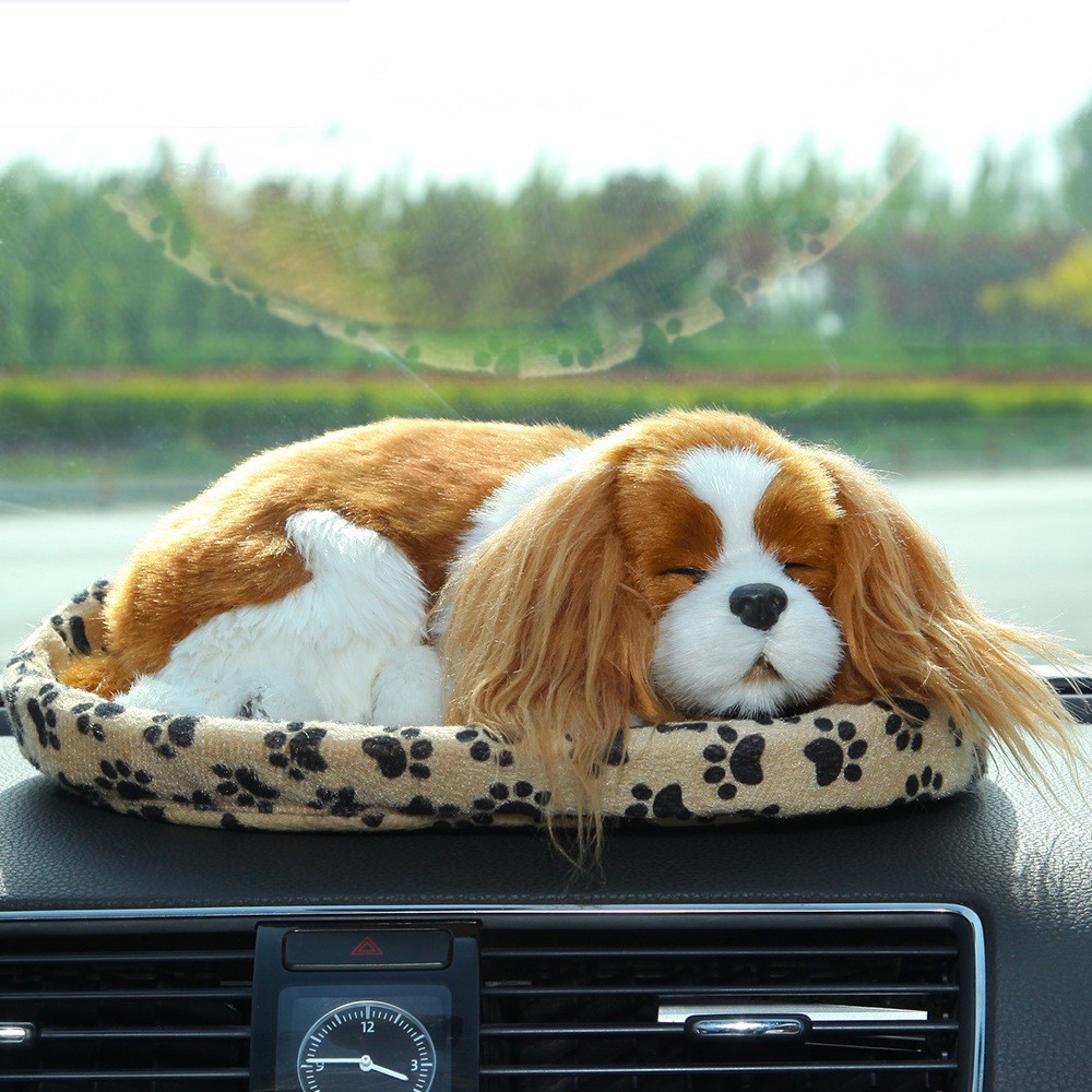 Car Interior Decoration Ornaments Bamboo Charcoal Imitation Dog Creative Car-Mounted Activated Carbon Decoration to Remove Odor and Formaldehyde for Home Use