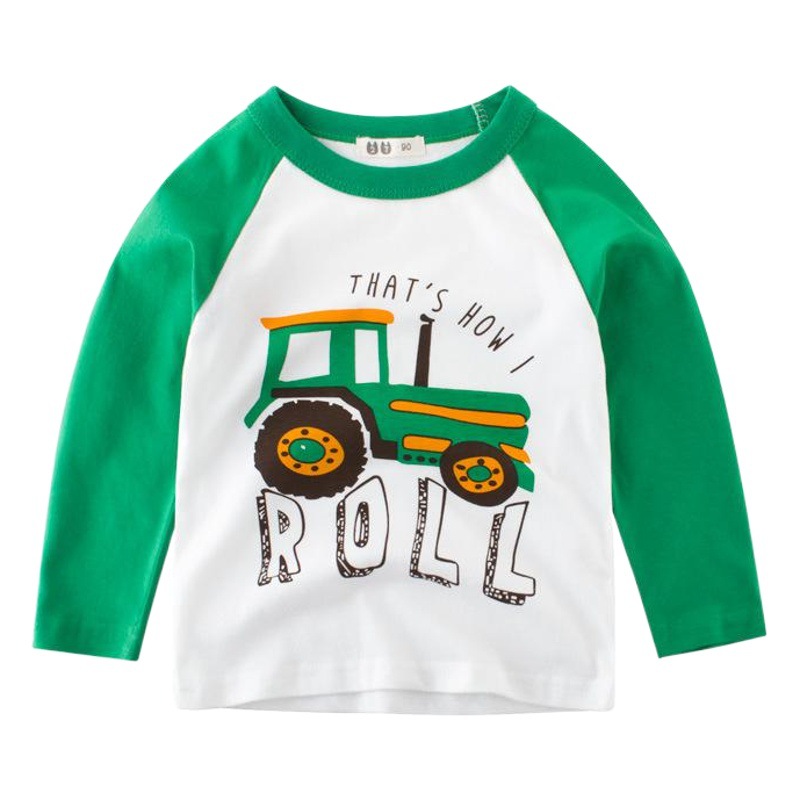 Otoño nuevo 2023 Camiseta de manga larga para niños al por mayor ropa para niños ropa de bebé estilo coreano ropa para niños entrega de una pieza