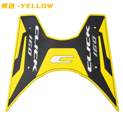Click 160 Footrest Pad – Universal Foot Pad - yellow