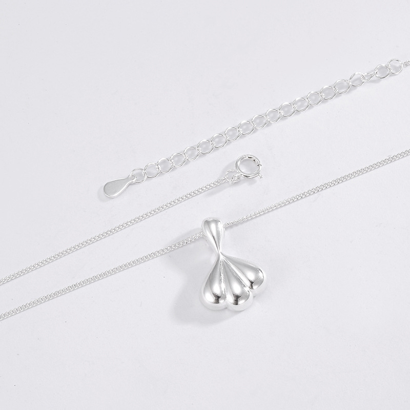 18K Gold Plated, Silver Plated Plating Material 925 Sterling Silver Plating Geometric Sector Shell Pendant Necklace Long Necklace Necklace
