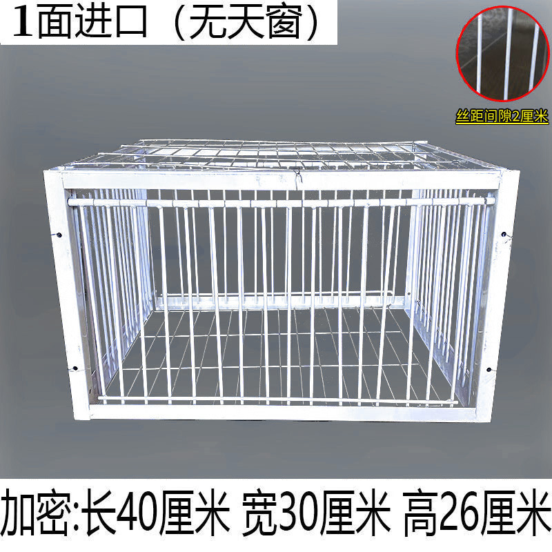 只进不出鸟笼全自动天落笼子撞门户外抓收鸽子捕加密可连续用|undefined