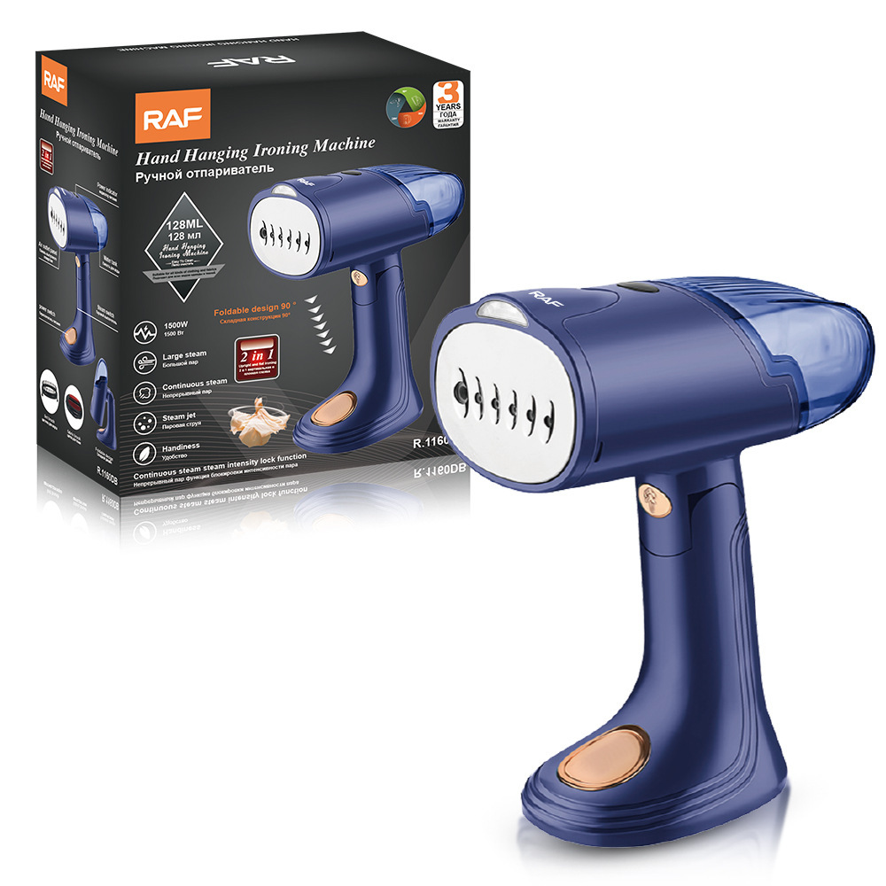 RAF, estándar europeo, plancha eléctrica de mano transfronteriza, vapor, pequeña máquina de planchar para el hogar, mini máquina de planchar, máquina de planchar para colgar, cubo de planchar