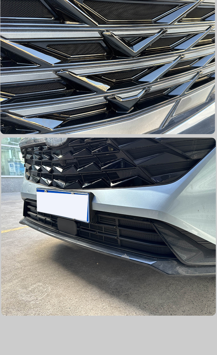 Suitable for 23-26 model Geely Boyue snap-on anti-insect net for front grille and radiator, mosquito and catnip protection modification accessories
