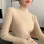 修身秋冬无缝新款羊绒衫